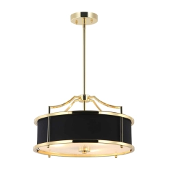 Lampa wisząca STANZA GOLD DARK NERO S Open Design Highlights